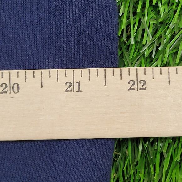 Vintage 80s USCG Coast-Guard Sweatshirt Medium 22x24 Blue - Picture 5 of 13